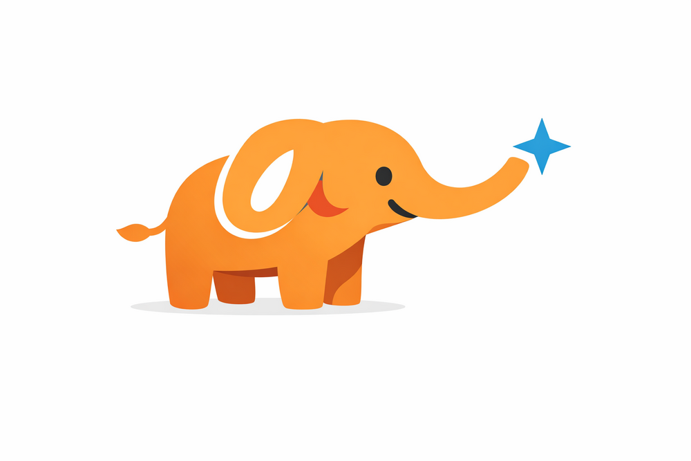 Trunky, the TourMuse mascot elephant